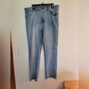 Rustic Blue Slim Straight Jeans